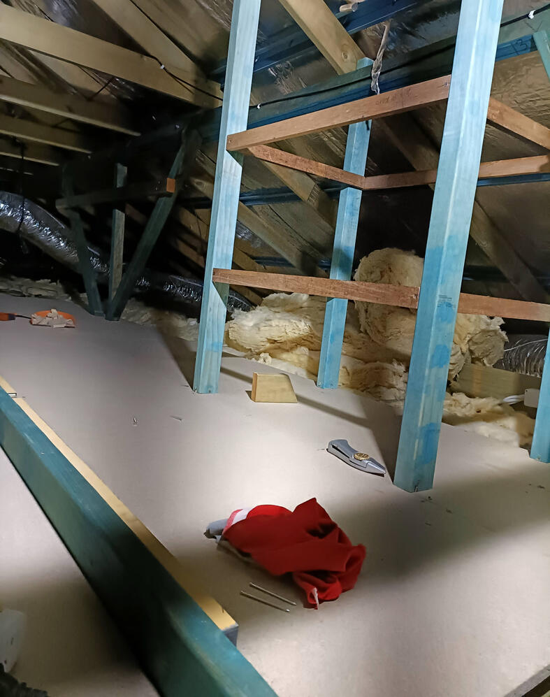 In-Built Shelving